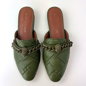 Kurt Geiger London Chelsea Loafer Mule Flats Size 38